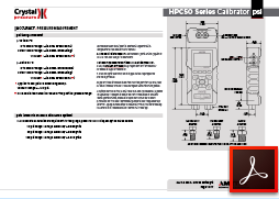 HPC50 PSI Teknik Bilgiler