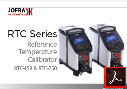 RTC158 & RTC250 Model Referans Sıcaklık Kalibratörleri