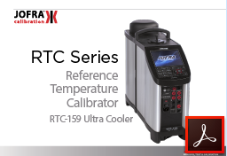 RTC159 Model Ultra Soğutuculu Referans Sıcaklık Kalibratörü