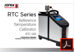 RTC168 Model Referans Sıcaklık Kalibratörü