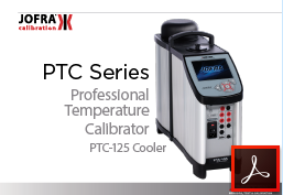PTC125 Model Soğutuculu Profesyonel Sıcaklık Kalibratörü