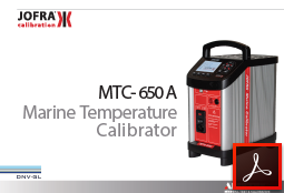 MTC650 Denizcilik Sıcaklık Kalibratörü