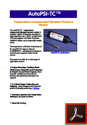 AutoPSI-TC Model Basınç Sensörü