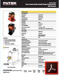 TRS705 Model Döner Tip Enkoderli Tork Sensörü